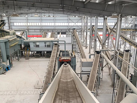 河南三門峽建築固廢資（zī）源化利用生產線